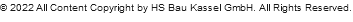 © 2022 All Content Copyright by HS Bau Kassel GmbH. All Rights Reserved.